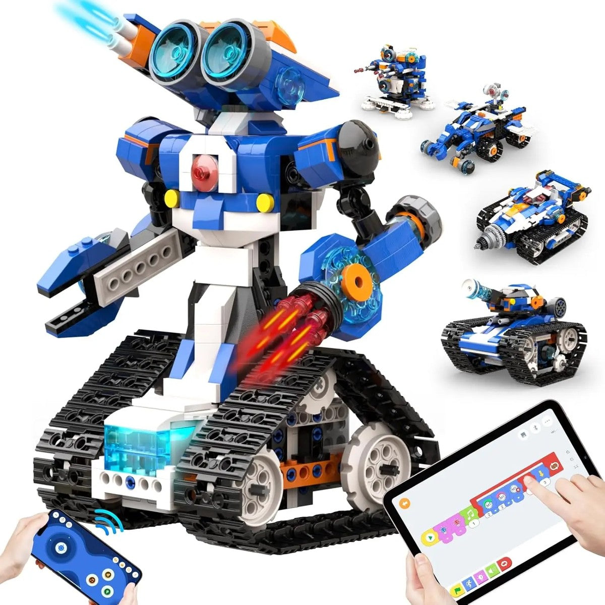 Robot J i 5 innych modeli z zestawu