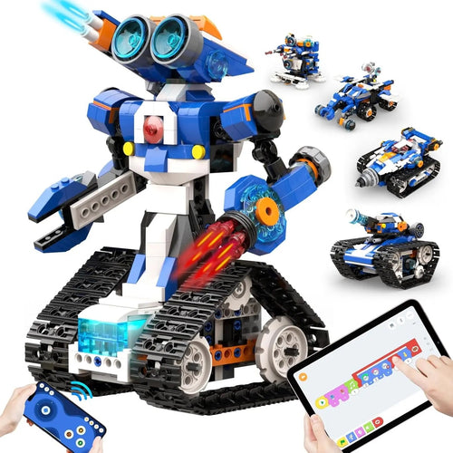 Robot J i 5 innych modeli z zestawu